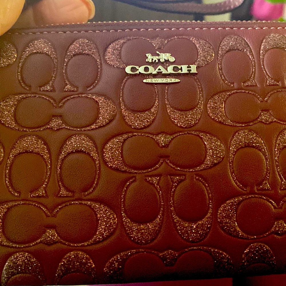New Coach wristlet
